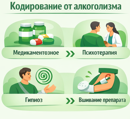 кодирование от алкоголизма в Полысаево Санати